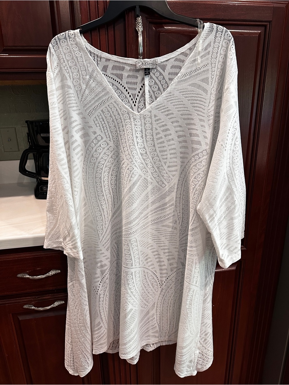 J. Valdi 3X beautiful swimsuit cover-up excellent shape
